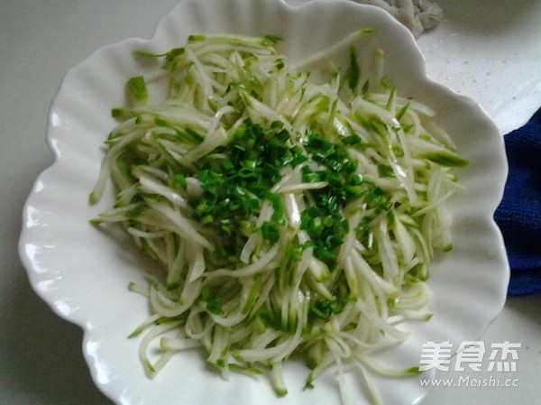 Shredded Radish in Oil recipe