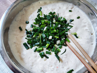 Green Onion Cake (batter Fermented Version) recipe