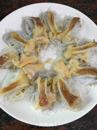 Steamed Baby Geoduck with Scallops recipe