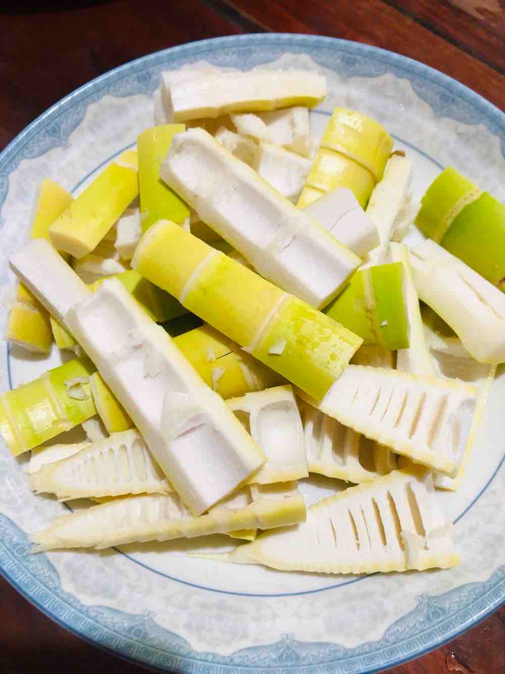 Braised Spring Bamboo Shoots in Oil recipe