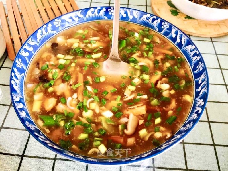 Hot and Sour Pork Soup recipe