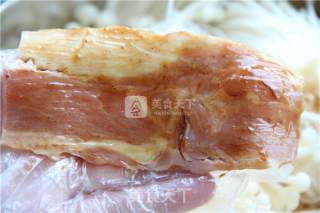 Bacon Enoki Mushroom Roll recipe