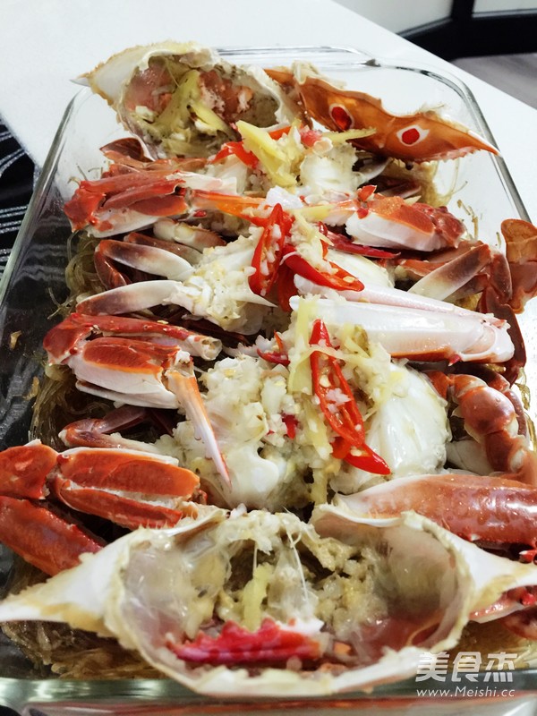 Steamed Three-point Crab recipe