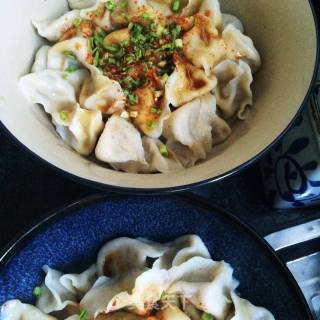 Lamb Dumplings with Green Onion recipe