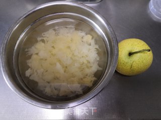 Tremella Pear Soup recipe