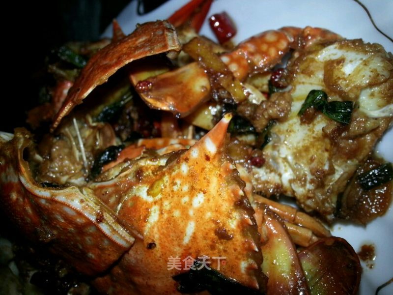 Spicy Flower Crab recipe