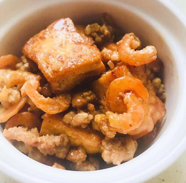 Stewed Tofu with Sea Rice recipe