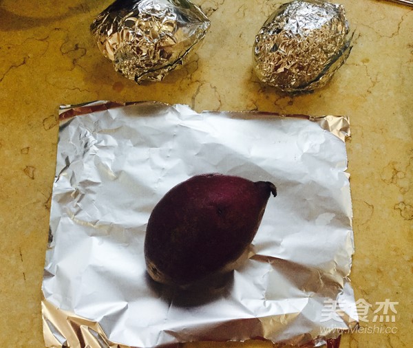 Roasted Purple Sweet Potato recipe