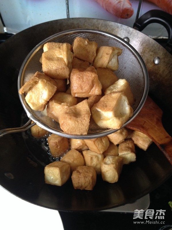 Bell Pepper Tofu Cubes recipe