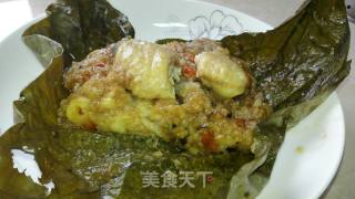 Lotus Leaf Glutinous Rice Chicken recipe