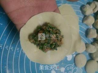 Shepherd's Purse and Pork Dumplings recipe