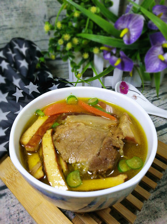 Bean Curd Beef Soup recipe