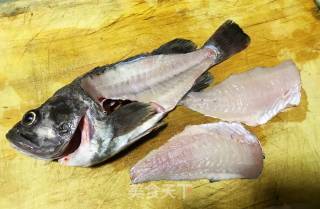 #seafood#black Fish Sashimi recipe