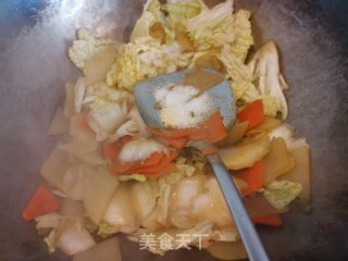 Stir-fried Cabbage Slices recipe