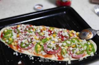 Pizza is Fierce --- "pizza with Ham" recipe