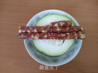 Sausage Roasted Winter Melon recipe