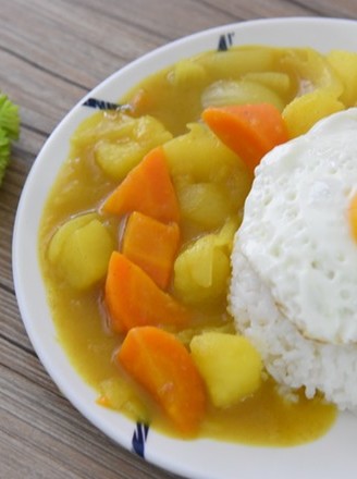 Curry Potato Rice