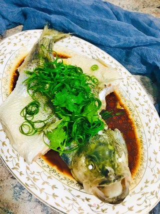 Steamed California Bass recipe