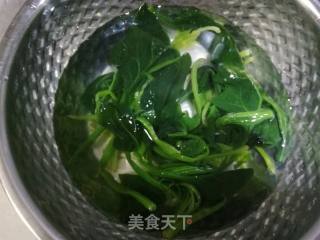 Spinach with Egg Sauce recipe