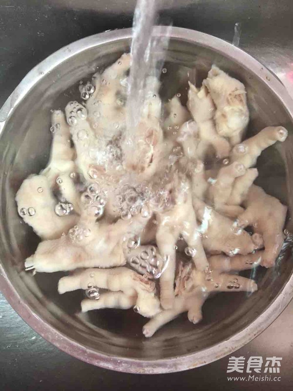 Cold Chicken Feet recipe