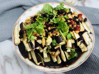 Eggplant with Tempeh Garlic Sauce recipe