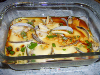 Clam Steamed Egg recipe
