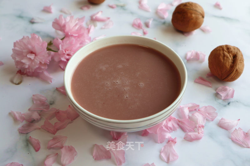 Kidney Beans, Red Dates, Walnut Soy Milk recipe