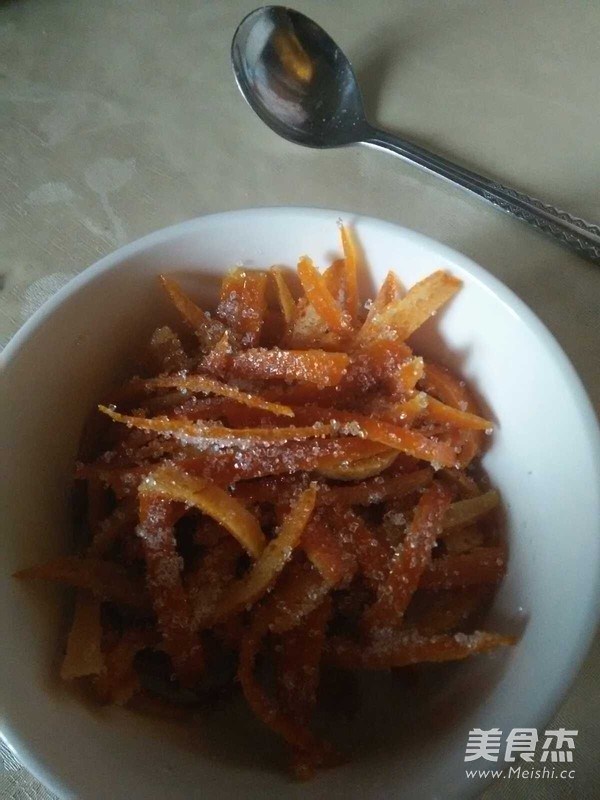 Candied Orange Peel recipe