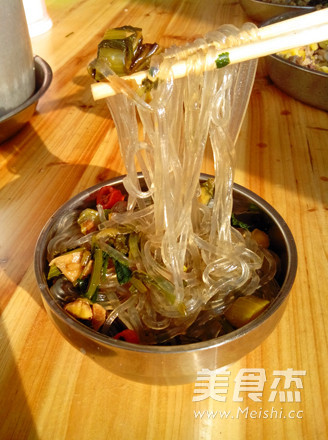 Cold Dried Lotus Root Vermicelli recipe