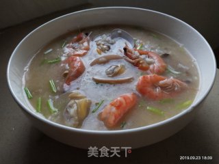 Seafood Congee recipe