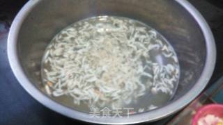 Scrambled Eggs with Shrimp Skin recipe