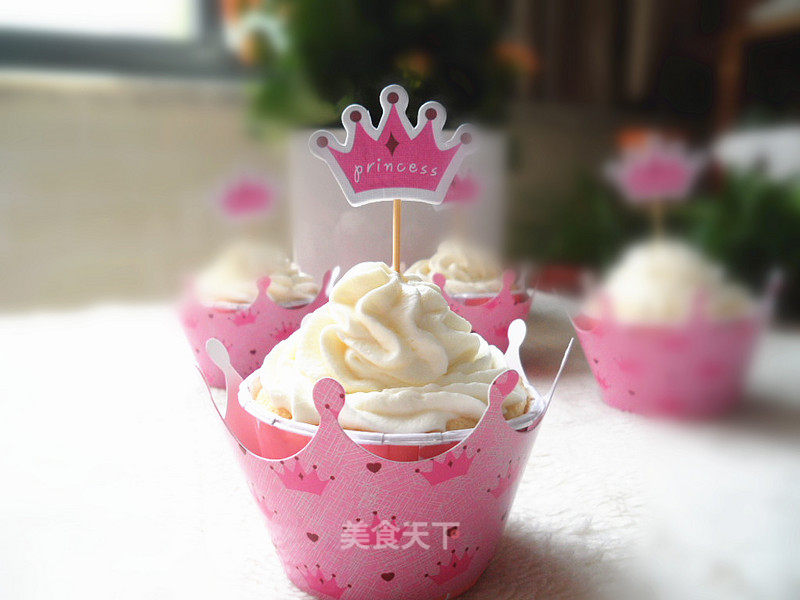 Original Chiffon Cream Cup Cake recipe