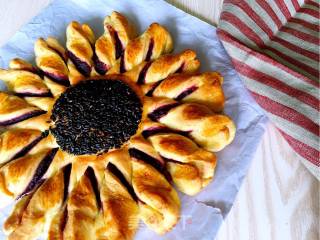 #aca Fourth Session Baking Contest# Making Pornographic Twisted Bread with Purple Sweet Potato recipe