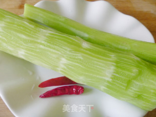 [refreshing Cold Dish] Vegetables are High in Nutrition When Eaten Raw---simmered Green Bamboo Shoots recipe