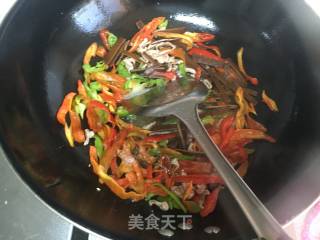 Stir-fried Sansi recipe