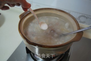 Food Also Talks about "mandarin Duck With"——【duck Meat and Yam Porridge】 recipe
