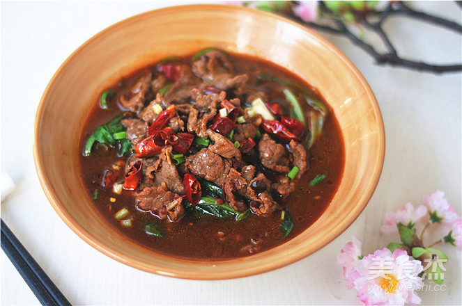 Spicy Boiled Beef recipe