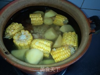 Tomato Potato Corn Keel Soup recipe