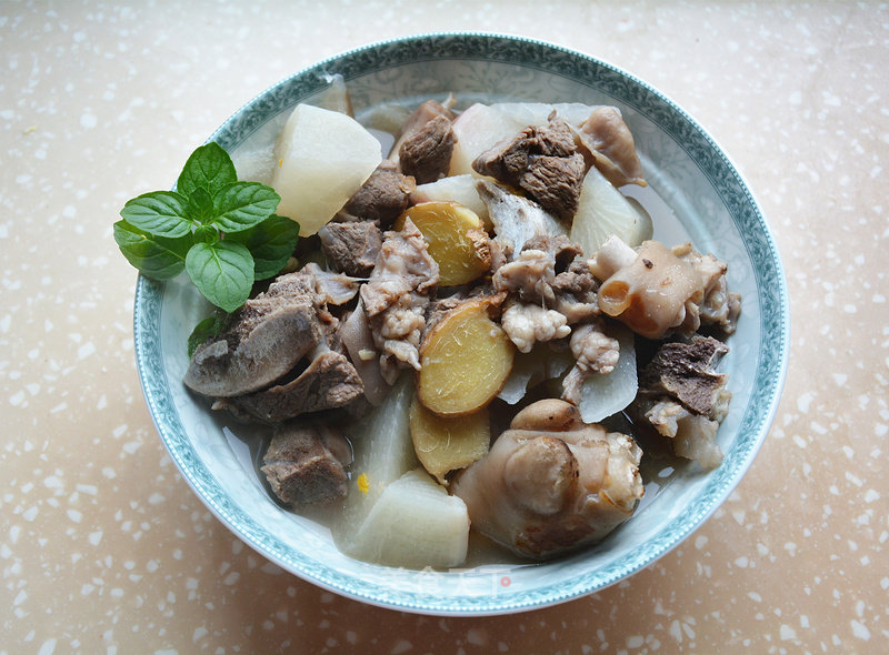 Lamb Stew with Radish recipe