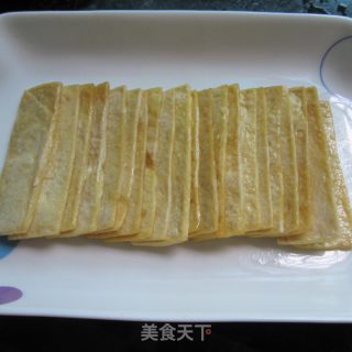 Tofu Slices in Oyster Sauce recipe