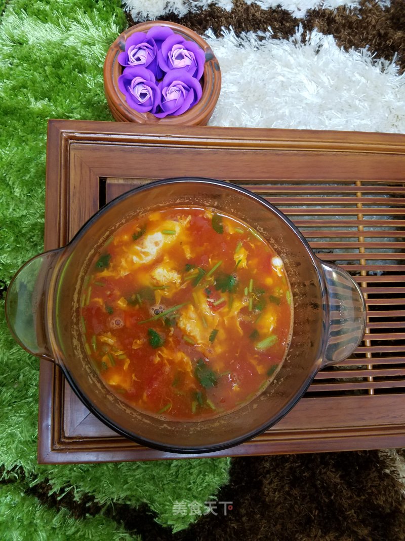 Tomato and Egg Soup recipe
