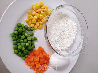 Green Bean Corn Carrot Quiche recipe