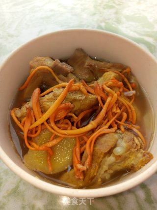 Stewed Pork Ribs with Cordyceps Flower recipe