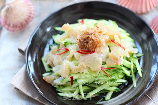 Jellyfish Head Mixed with Cucumber recipe