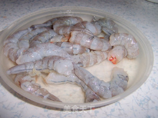 Garlic Shrimp Baby Dish recipe