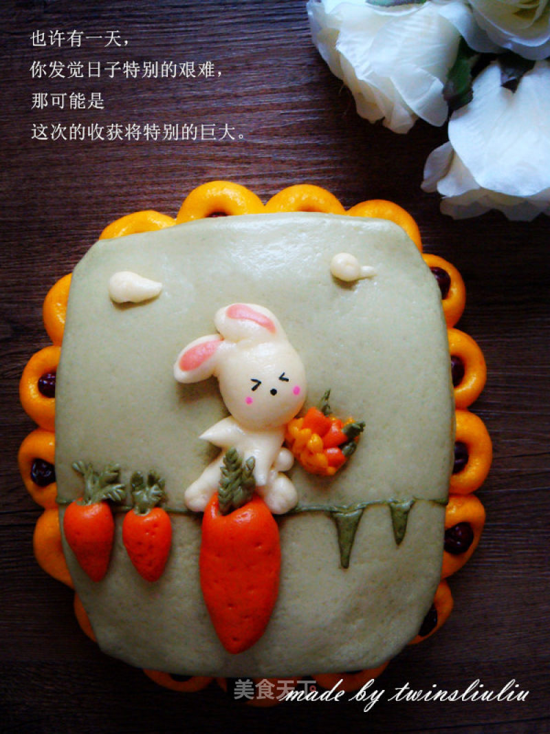 #trust之美# Motley Pasta Inspirational Article Bunny Pulling Carrots