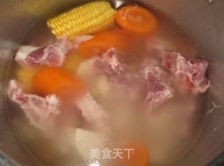 Pueraria Lobata Corn Bone Soup recipe