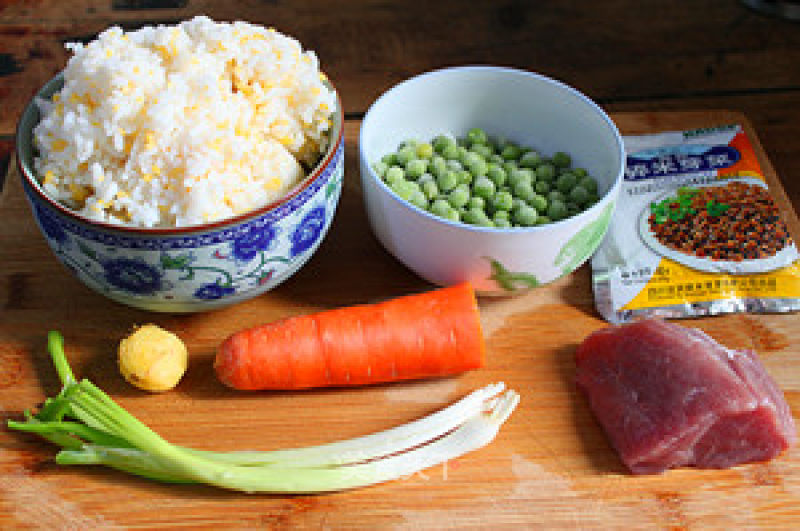 Fried Rice with Sprouts and Soy Sauce recipe