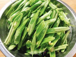 Green Pepper Long Beans recipe