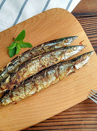 Delicious Grilled Saury recipe